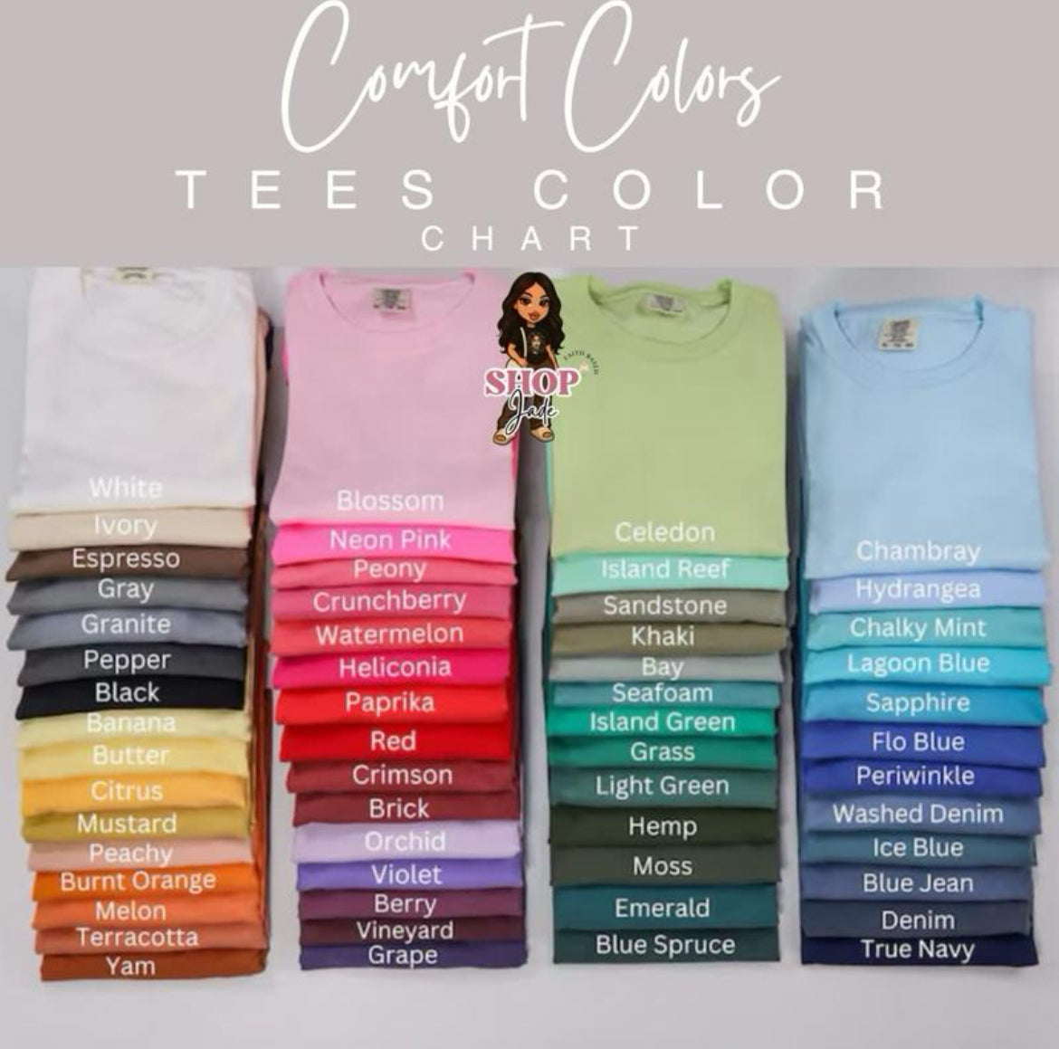 Comfort Tees (Reg Size)